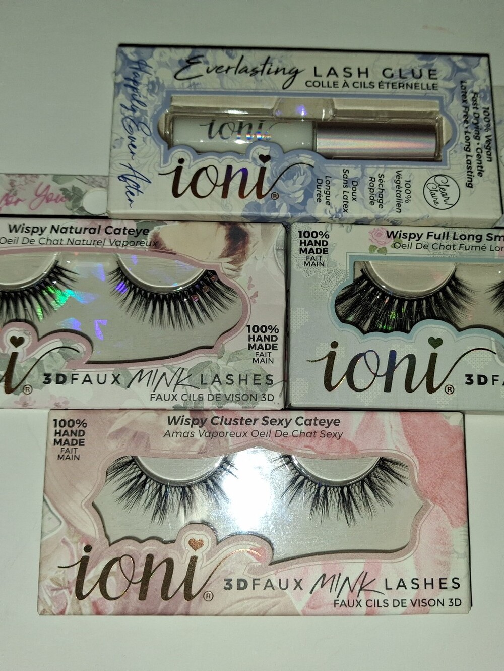 Ioni Happily Ever After 3D Faux Mink Lashes Bundle with Lash Glue